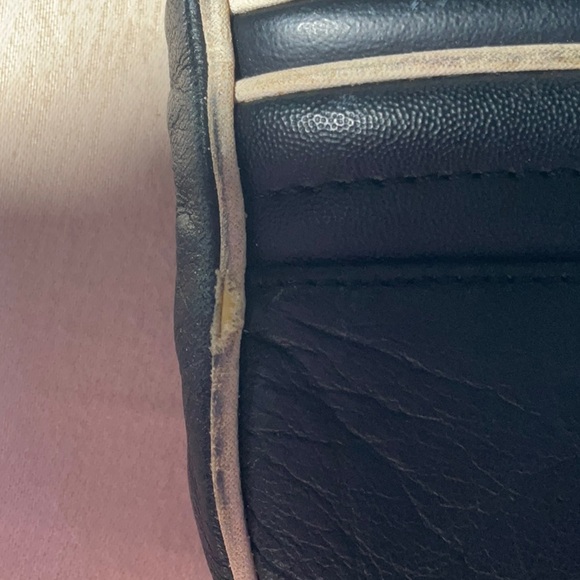 Yamaha Leather/Down Snowmobiling Mittens- Mens X-Small-Vintage - Picture 6 of 11